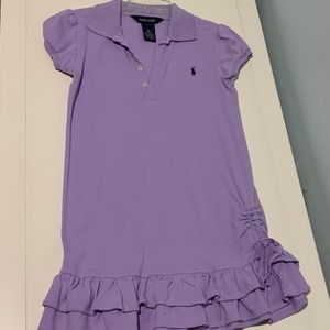 💜Ralph Lauren kids purple dress!